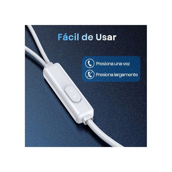 AUDIFONO ALAMBRICO 3.5 AUT117N 1HORA