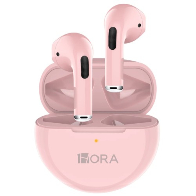 AUDIFONO BLUETOOTH TWS AUT119R ROSADO 1HORA