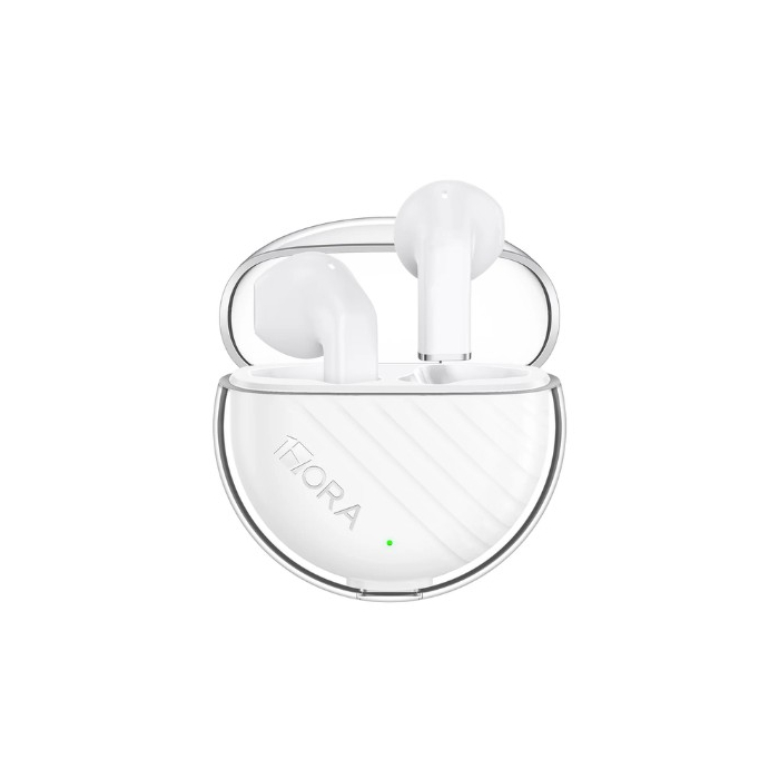 AUDIFONO BLUETOOTH TWS AUT209B BLANCO 1HORA