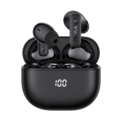 AUDIFONO BLUETOOTH TWS AUT211N NEGRO 1HORA