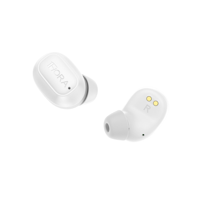 AUDIFONO BLUETOOTH TWS AUT212B BLANCO 1HORA