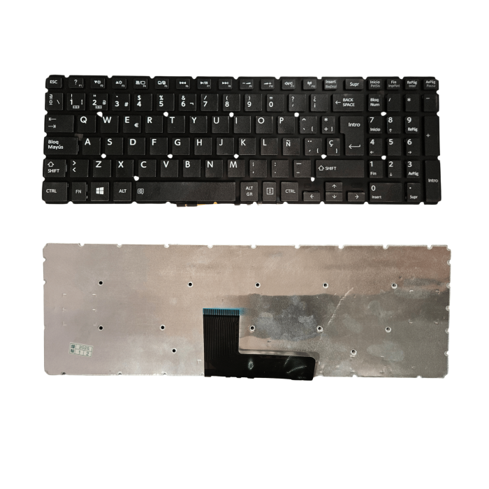 VC-TECLADO PARA TOSHIBA P55W NO FRAME