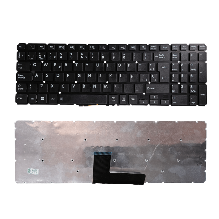 VC-TECLADO PARA TOSHIBA L55-B S55-B515 NO FRAME