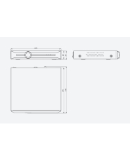 NVR IA IP 20CH VGA HDMI RJ45 2 USB R3120-4HA TIANDY