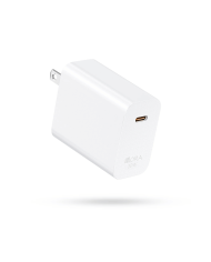 COMBO CARGADOR TIPO C 20W + CABLE USB TIPO C A LIGHTNING BLANCO GAR154B 1HORA