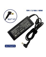 CARGADOR PARA ACER 19V 4.74A PLUG 3.0x1.0