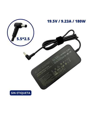 CARGADOR PARA ASUS 19.5V 9.23A PLUG 5.5x2.5