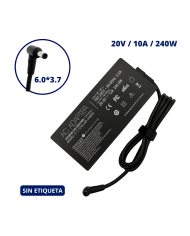 CARGADOR PARA ASUS 20V 14A PLUG 6.0x3.7