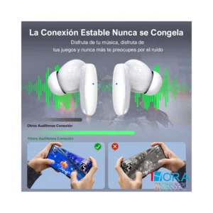 AUDIFONO BLUETOOTH TWS AUT205 1HORA