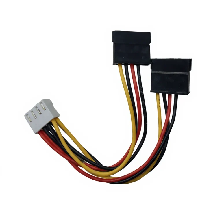 CABLE DE PODER DE 4 PINES A DOS SATA HEMBRA XH.254