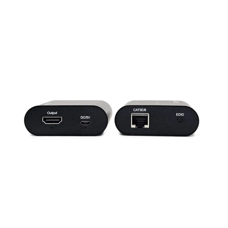 EXTENSOR DE SEÑAL HDMI DE 60M CON CABLE UTP CAT5E/CAT6