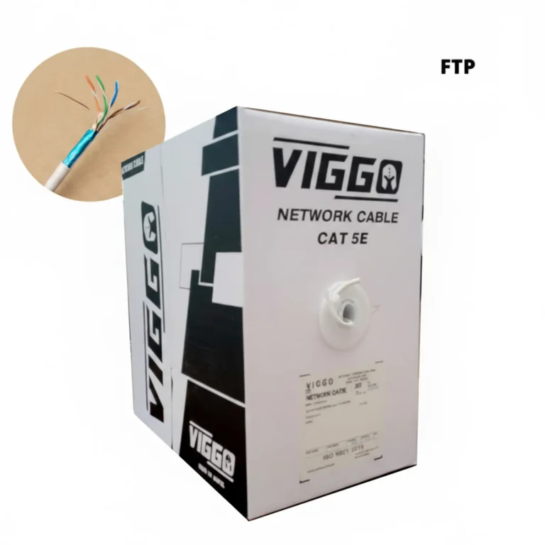 VIGGO CABLE FTP INTERIOR CAT5E 80% Cu 20% Al 305m 24 AWG BLANCO