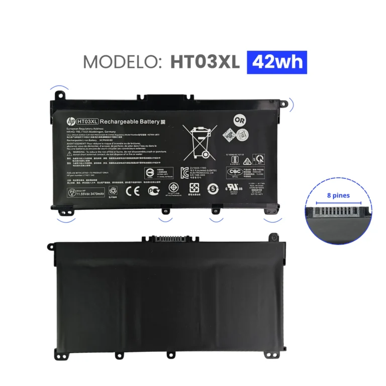 BATERIA PARA HP HT03XL 11.55V 3600mAh 42Wh ORG