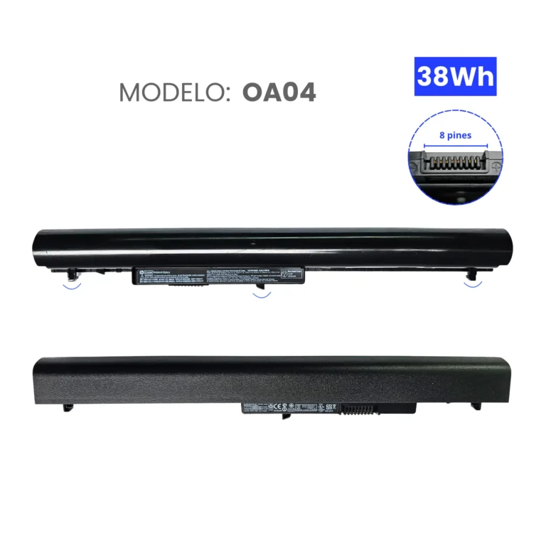 BATERIA PARA HP OA04 14.8V 2.6Ah 38Wh
