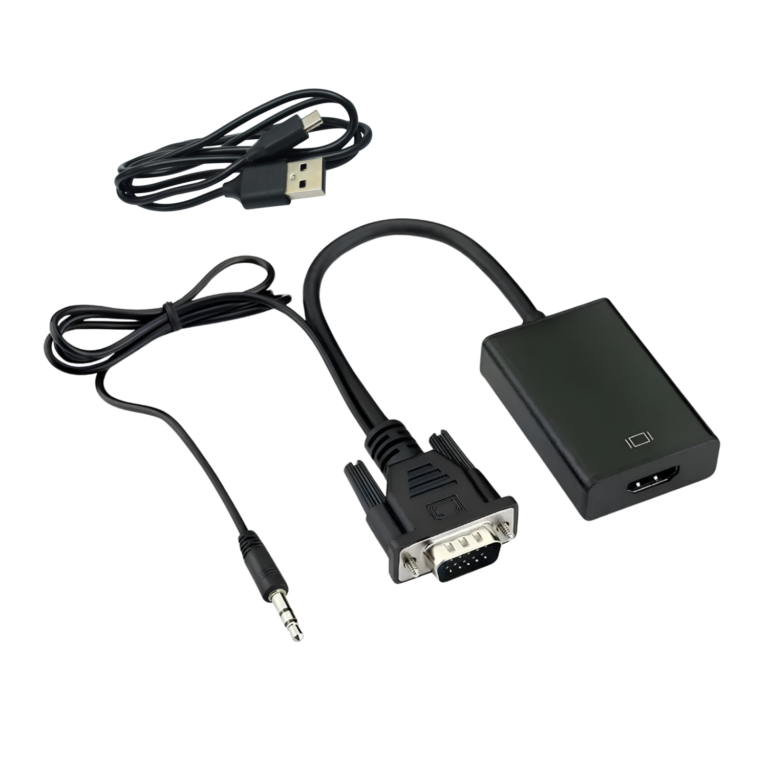 CABLE CONVERTIDOR VGA A HDMI DELTATECH