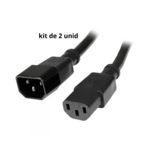 KIT CABLE DE PODER DE CPU HEMBRA MACHO L=1.8 m (2U)