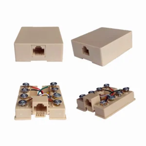 CAJETIN RJ45 1 PUERTO