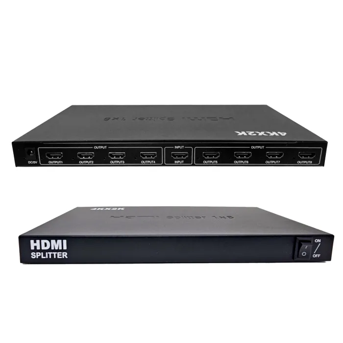 SPLITER HDMI 8 PUERTOS 4Kx2K-3D