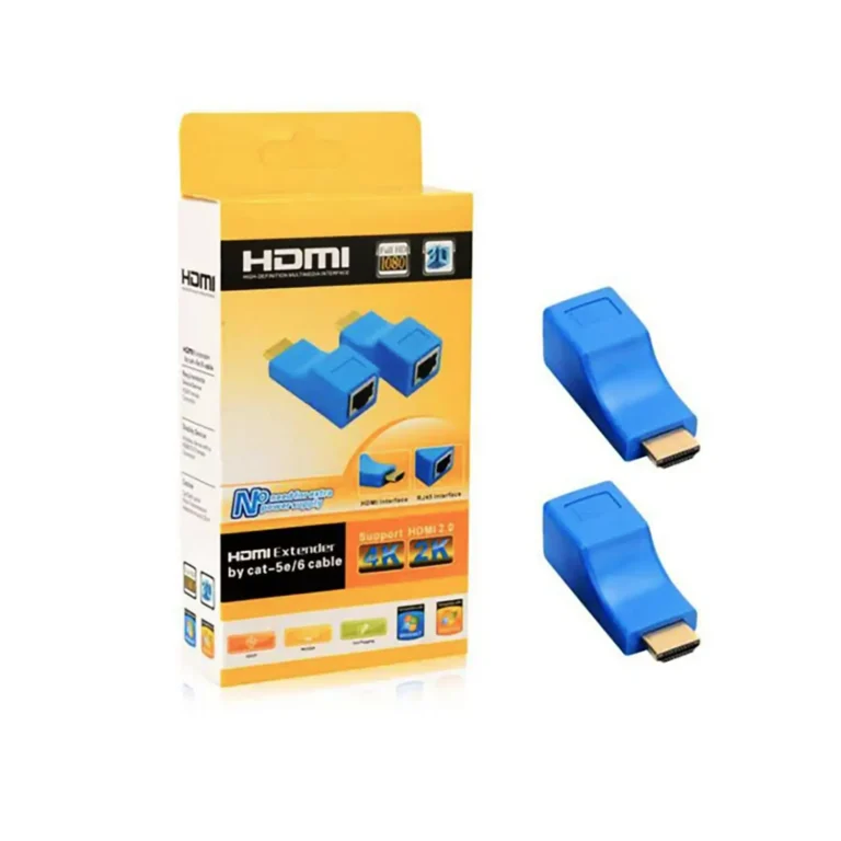 EXTENSOR DE SEÑAL HDMI DE 30M CON CABLE UTP