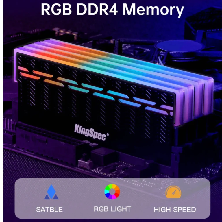 Memoria RAM Kingspec DDR4 Desktop 8GB 3200 Mhz RGB