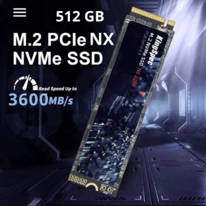 Disco Solido Kingspec NVME 2280 Nx-512GB Lectura 3600 Mb/S Escritura 3000MB/S