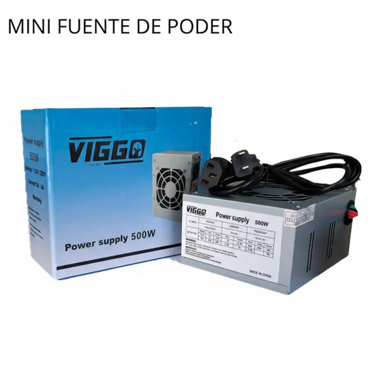 MINI FUENTE DE PODER PARA PC 500W VIGGO