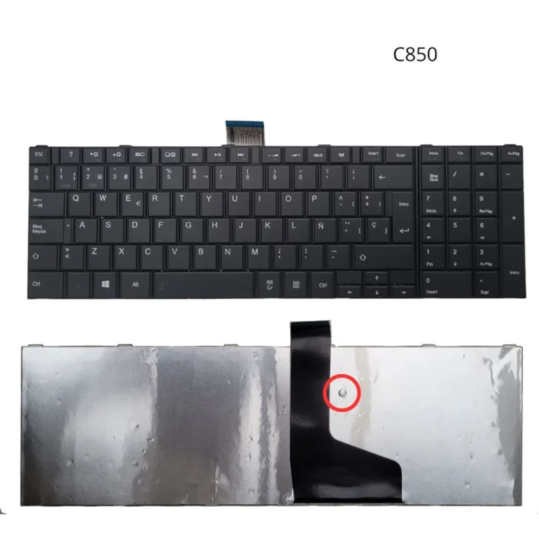 Teclado para Toshiba 15 C850 C850D C855 C855D