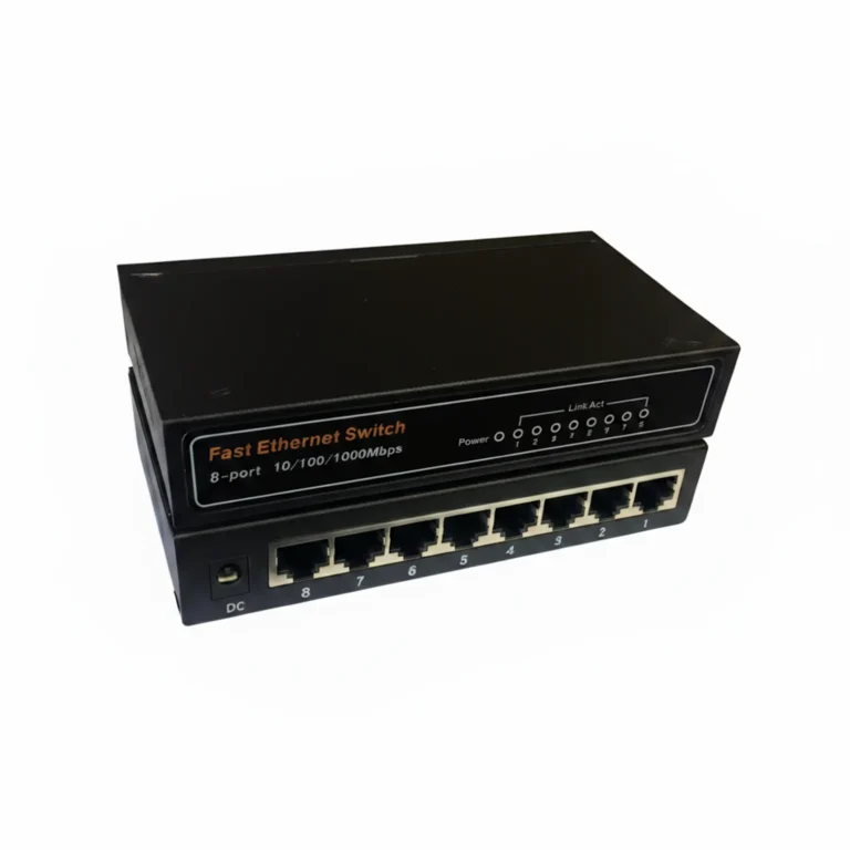 Switch RJ45 8 Puertos 10/100/1000 1Gbps