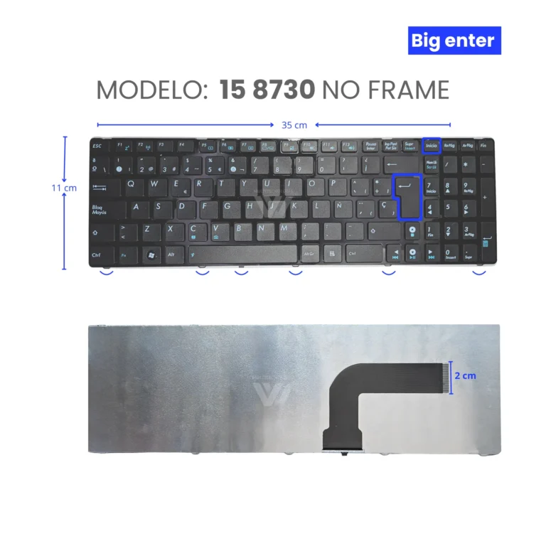 TECLADO PARA ACER 15 8730