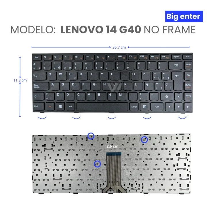 TECLADO PARA LENOVO 14 G40 G40-30 G40-45 G40-75
