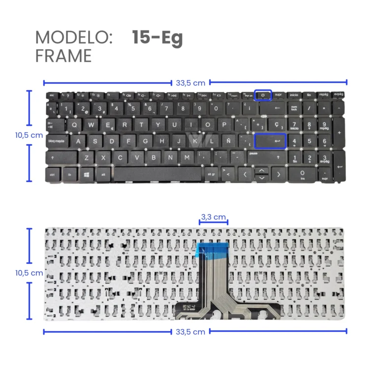 Teclado para HP Pavilion 15-Eg Serie 15-Eh (1)