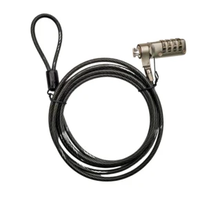 CANDADO PARA LAPTOP DELL CON CLAVE RANURA 3.2 x 4.5 mm L=1.80m