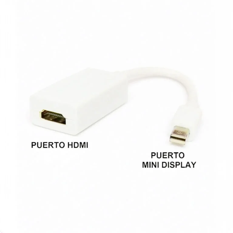 CABLE CONVERTIDOR MINI DISPLAY A HDMI HEMBRA L=20CM DELTA