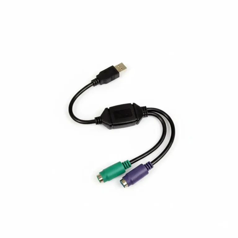 ADAPTADOR DE USB A PS2 DELTA