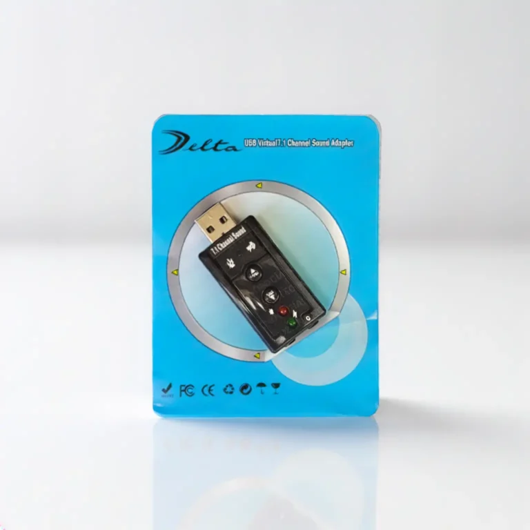 TARJETA EXTERNA USB DE SONIDO 2 ENTRADAS 7.1 CANALES