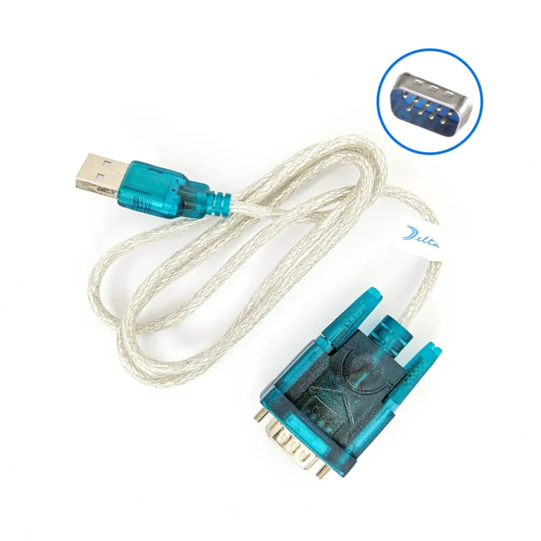 CABLE USB A DB9 MACHO 1.8 M DELTA