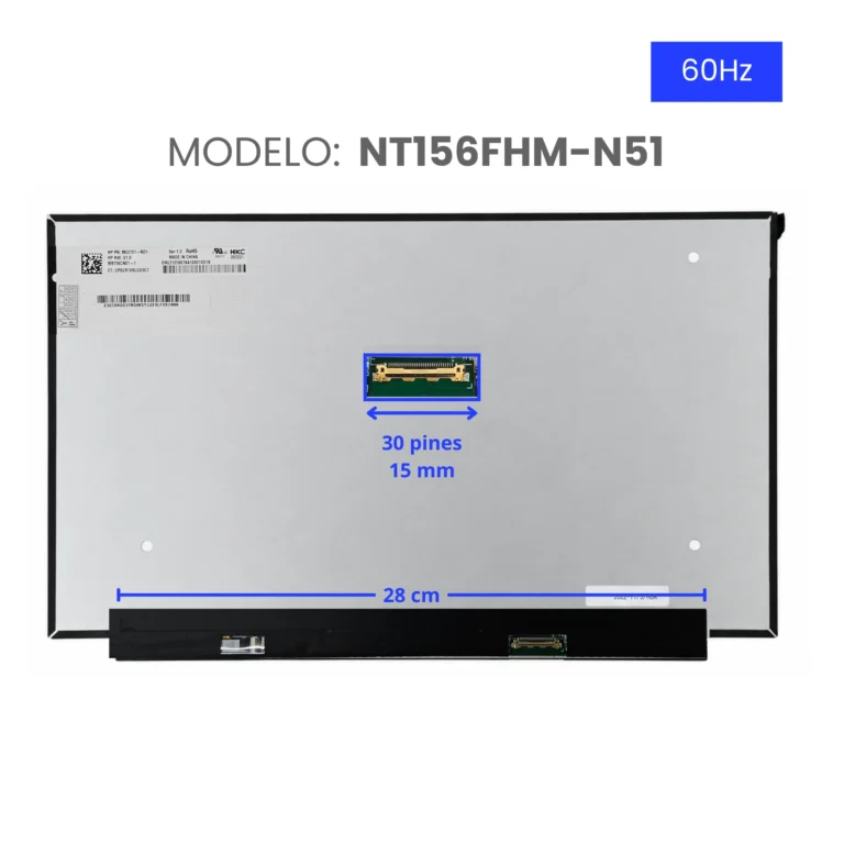 Pantalla NT156FHM-N51