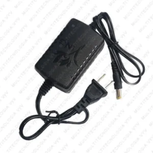 CARGADOR 12V 2A CON CABLE DE PODER PLUG 5.5x2.1 ROJO