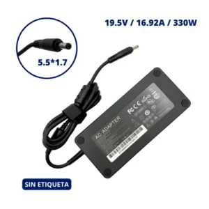 CARGADOR PARA ACER 19.5V 16.92A PLUG 5.5x1.7