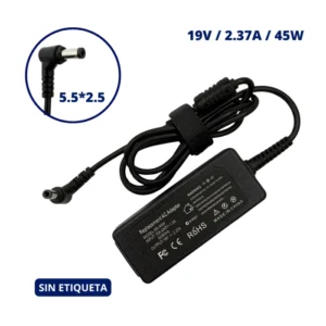 CARGADOR PARA ASUS 19V 2.37A PLUG 5.5x2.5