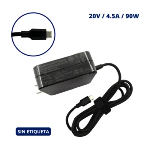 CARGADOR PARA ASUS 20V 4.5A PLUG USB TIPO C