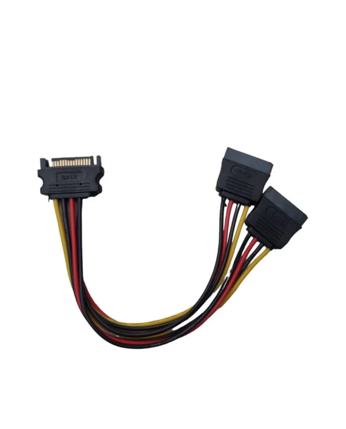 CABLE DE PODER SATA a DOS DISCOS SATA