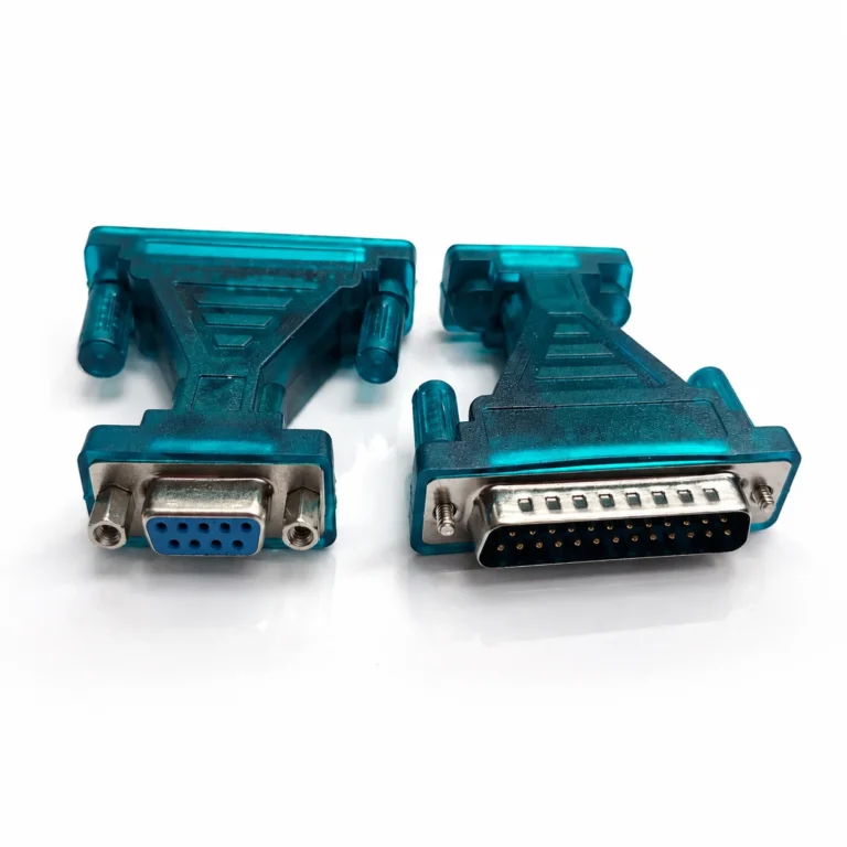 ADAPTADOR 25 PINES MACHO A DB9