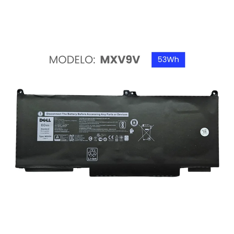 BATERIA DELL LATITUDE 5300 7300 7400 TYPE MXV9V