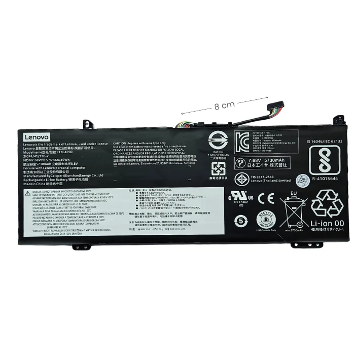 BATERIA PARA LENOVO FLEX 6-14IKB 14ARR IdeaPad 530S-14ARR 530S-14IKB 530S-15IKB SERIES L17C4PB0 L17L4PB0 L17M4PB0 L17C4PB2 L17M4PB2