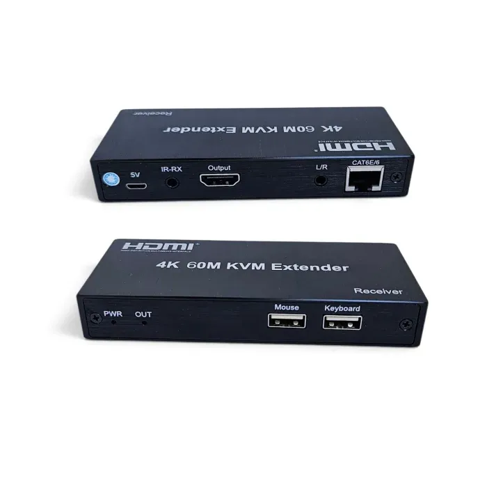 Imagen de EXTENSOR DE SEÑAL HDMI DE 60M 4K KVM