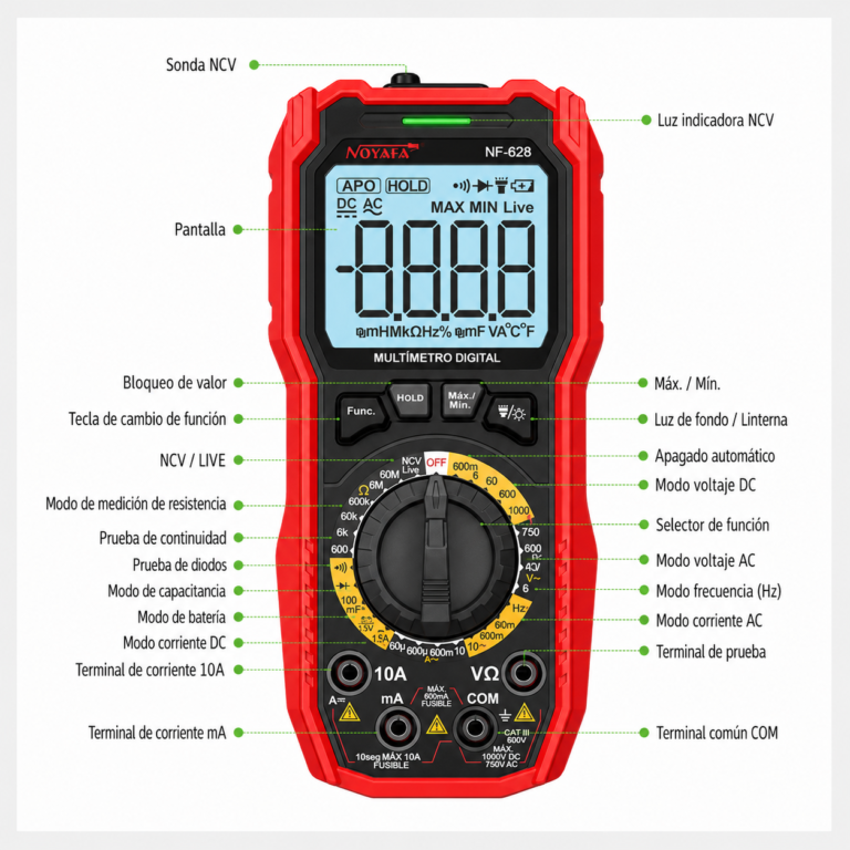 MULTIMETRO NF-628