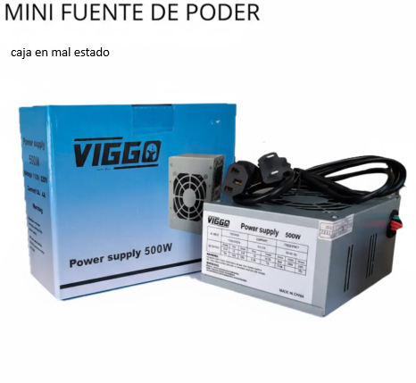 R-MINI FUENTE DE PODER PARA PC 500W